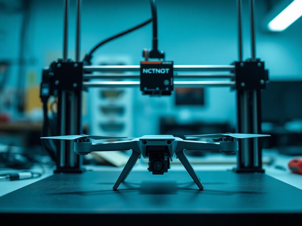 Equipo de estudiantes presentando un prototipo tecnológico